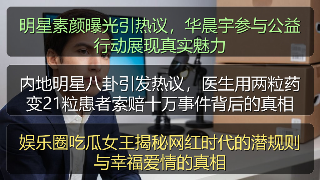 内地明星八卦引发热议，医生用两粒药变21粒患者索赔十万事件背后的真相